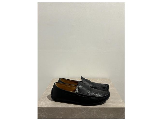 Mocassini Gucci neri T.40 Nero