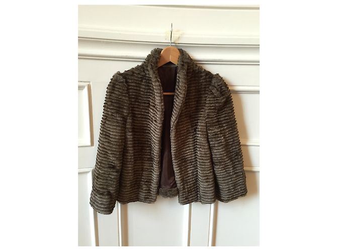 Autre Marque Giacca Cynthia Vincent T.36 Marrone