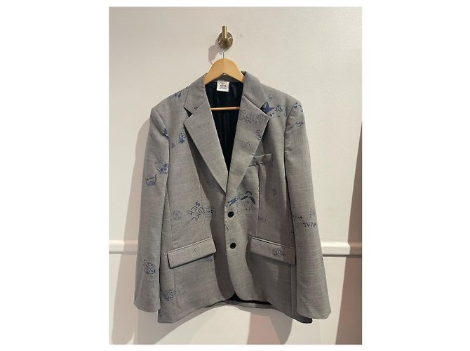 Vêtements Blazer Vetements grau T.XS