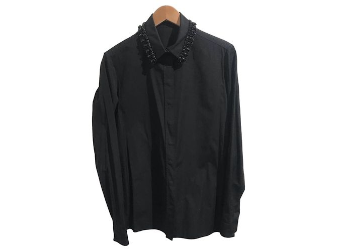 Givenchy Hemd schwarz T.40