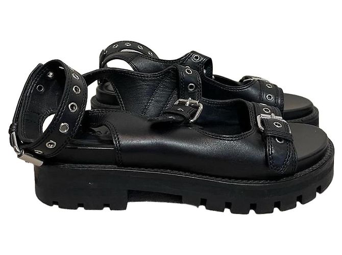 Alaïa Sandalias Alaia negras T.38 Negro