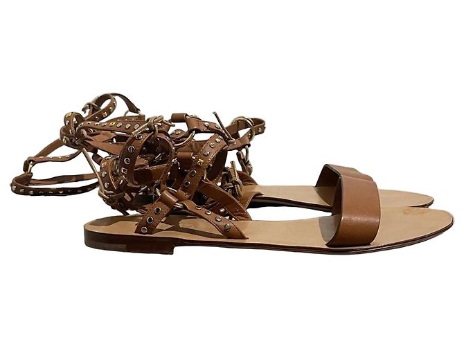 Valentino Garavani Valentino Sandalen camel T.38.5 Kamel