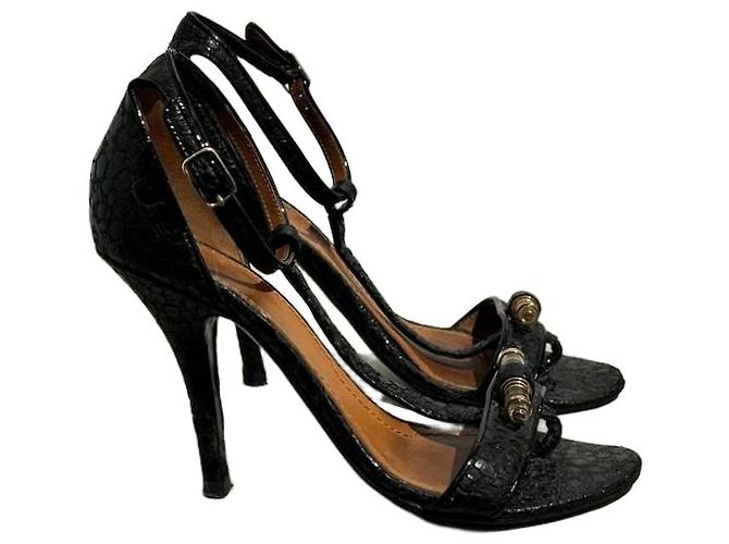 Sandalias Givenchy negras T.37 Negro
