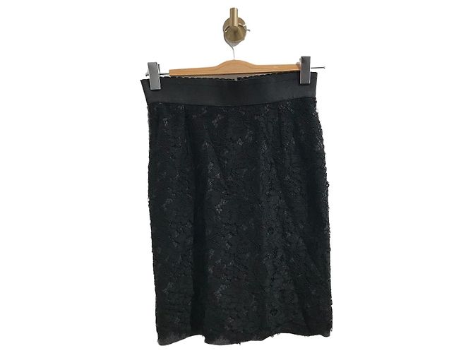 Saia Dolce & Gabbana preta T.36 Preto