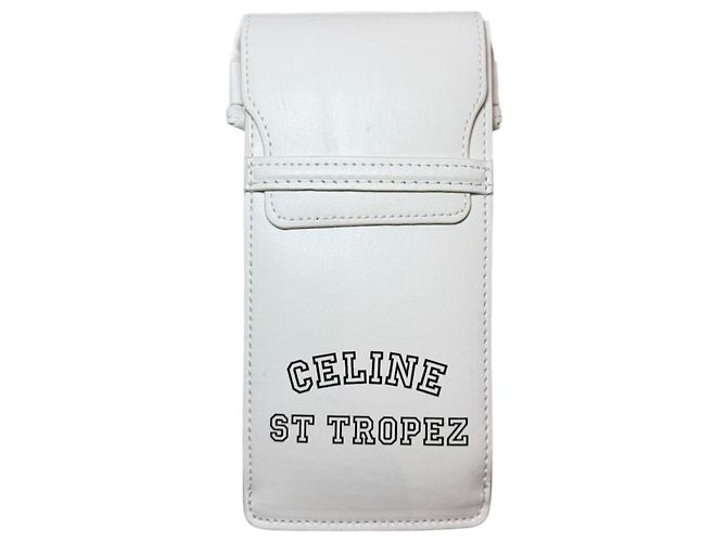Céline Celine Clutch-Tasche weiß