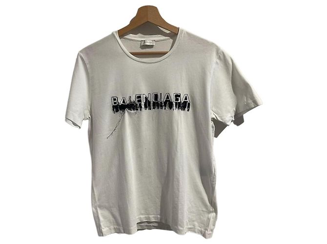 T-shirt Balenciaga bianca T.S Bianco