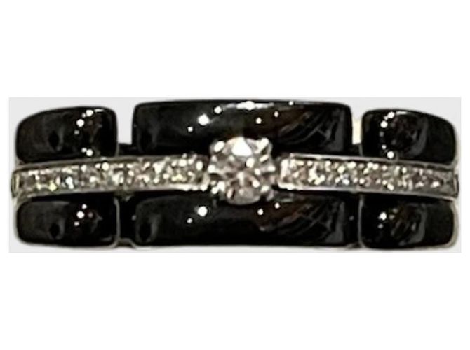 Ring Chanel Ultra T.50 Schwarz