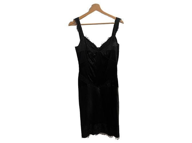 Diane Von Furstenberg Kleid schwarz T.38
