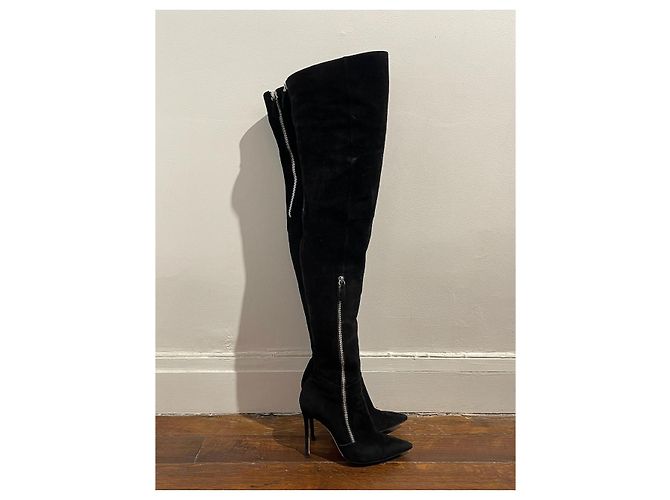 Botas Gianvito Rossi negras T.37 Negro