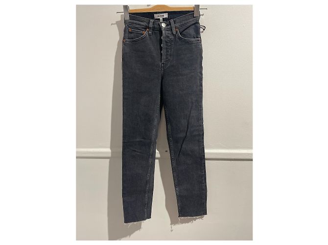 Jeans Re/done preto T.23