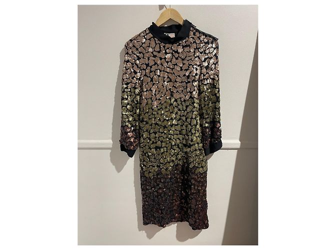Vestido Lanvin de lentejuelas T.S Multicolor