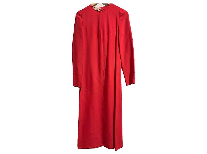 Robe Marni rouge T.34 Red