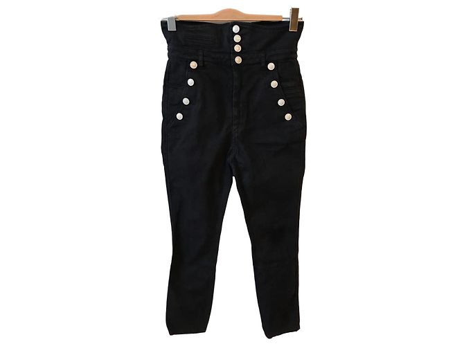 Jeans Isabel Marant noir T.38 Black