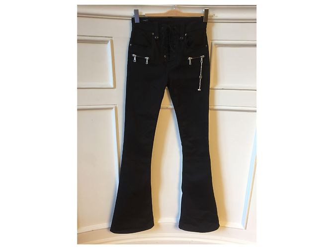 Autre Marque Jeans Unravel Project T.26 Negro