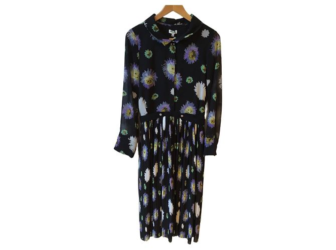 Robe Kenzo imprimée T.36 Black
