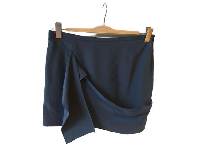 Jupe Barbara Bui bleue T.38 Blue