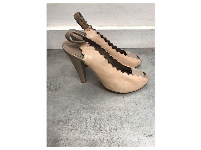 Escarpins Chloé beiges T.38