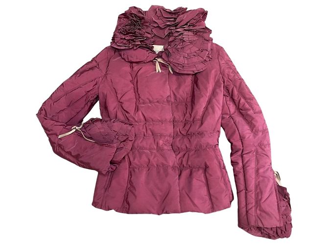 Doudoune Ermanno Scervino rose T.38 Pink