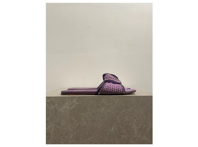 Mules Miu Miu violette T.38 Purple