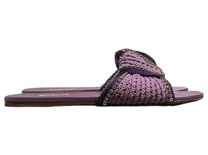 Mules Miu Miu violette T.38