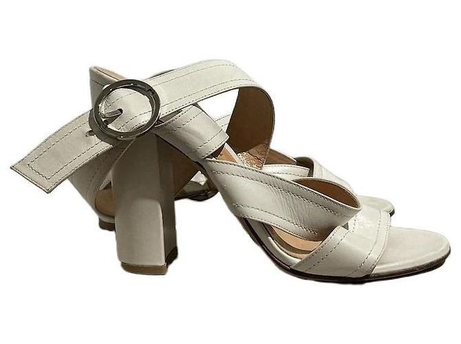 Sandalen Gianvito Rossi T.37 Weiß