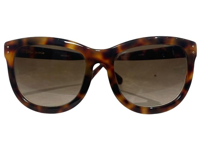 Gafas de sol Linda Farrow Castaño