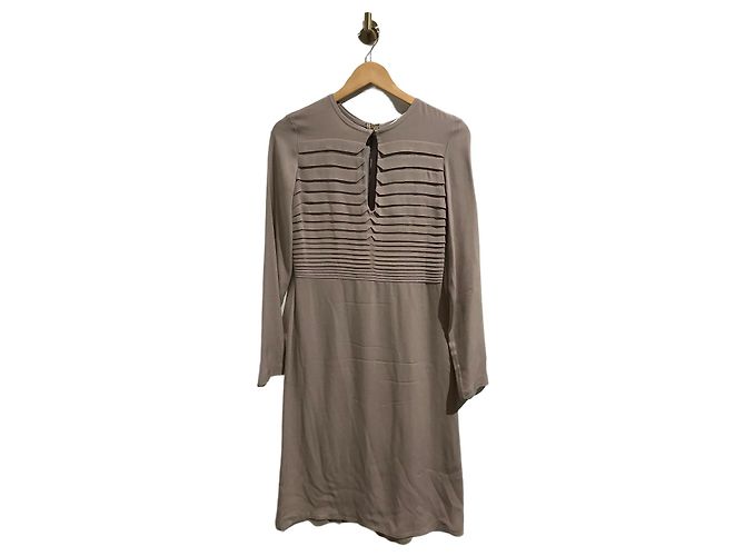 Diane Von Furstenberg Kleid beige T.M