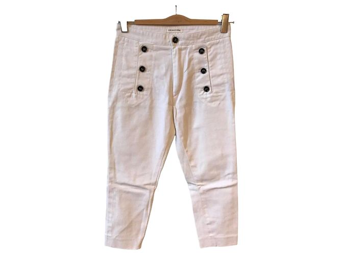 Isabel Marant Etoile Jeans Isabel Marant blanc T.36 White
