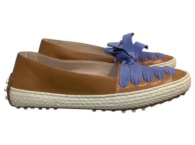 Mocasines Tod's camel T.34,5 Camello