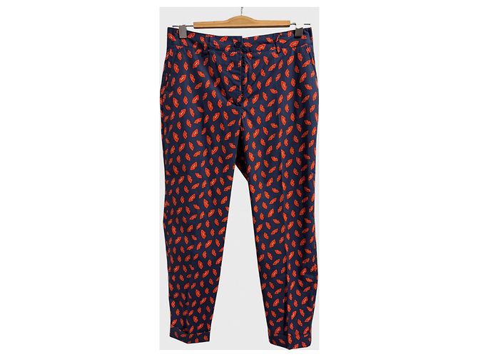 Parosh Pantaloni P.A.R.O.S.H. blu navy T.M