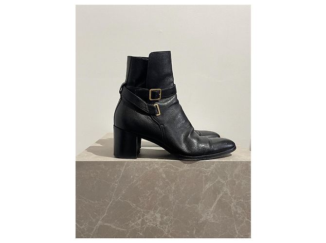 Autre Marque Botines Saint Laurent negros T.38,5