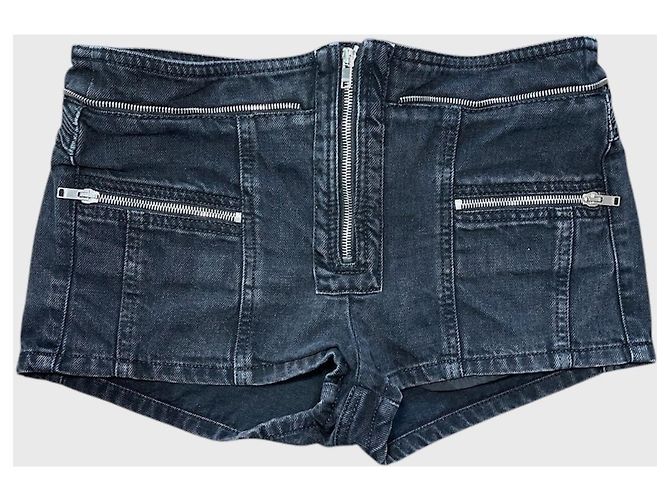 Shorts Isabel Marant noir T.38 Nero