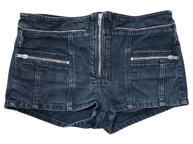 Shorts Isabel Marant noir T.38 Preto