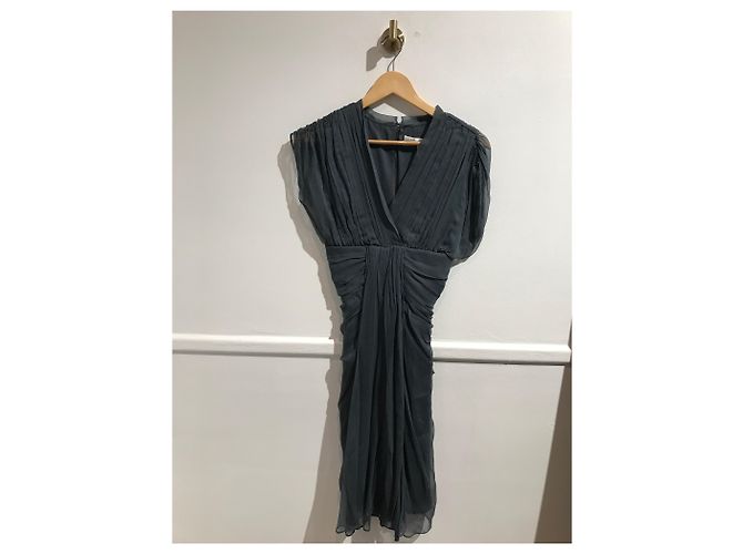 Diane Von Furstenberg Kleid grau T.0