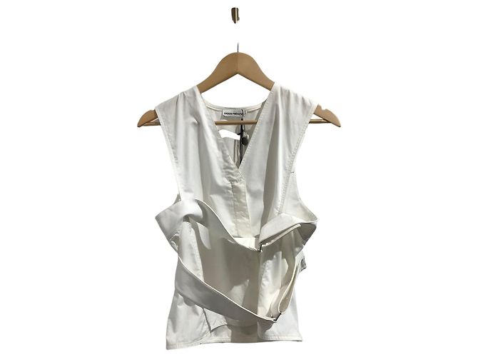 Top Paco Rabanne branco T.36