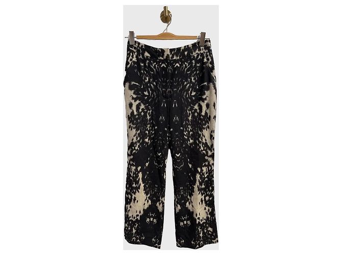 Alexander McQueen Hose schwarz T.38