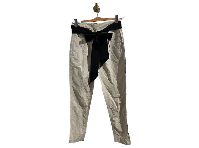 Pantaloni Lanvin bianchi T.38 Bianco