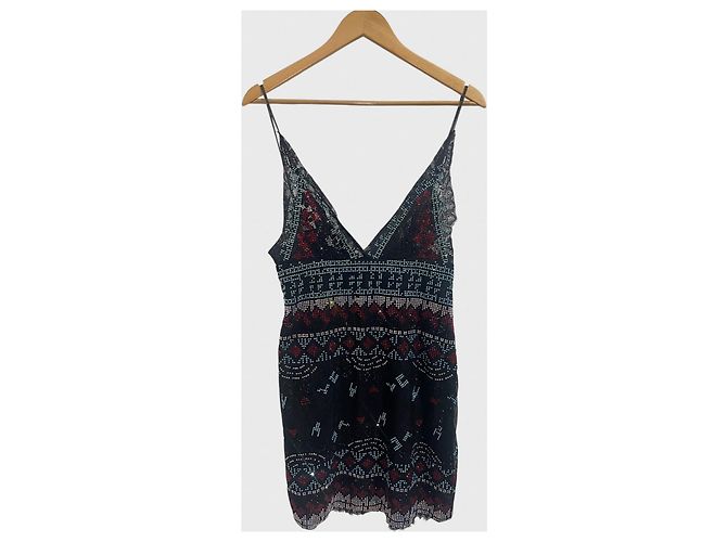 Ermanno Scervino Kleid schwarz T.38