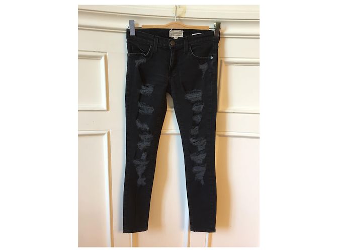 Jeans Current Elliott preto T.25