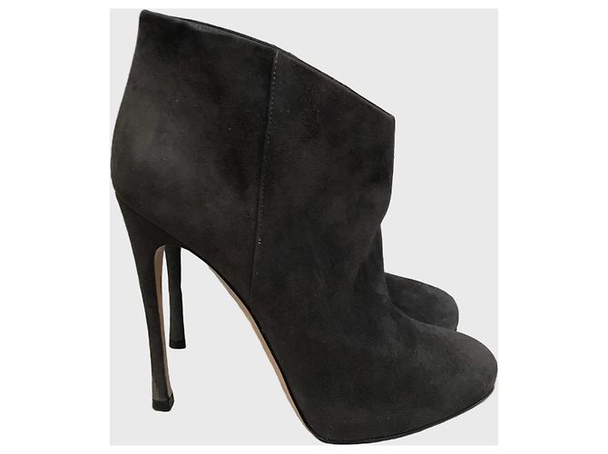 Botas Gianvito Rossi grises T.38