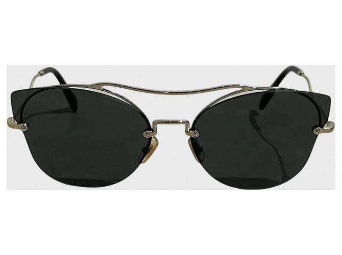 Gafas Miu Miu doradas Dorado