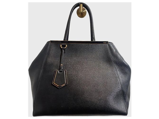 Borsa Fendi 2Jours nera Nero