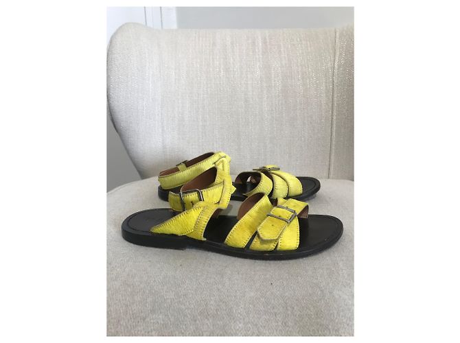 Sandali Marni gialli T.37 Giallo