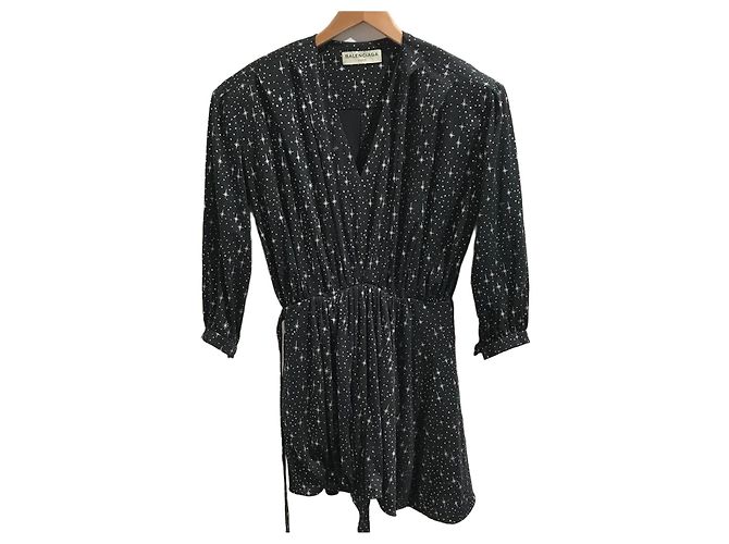 Balenciaga Kleid schwarz T.38