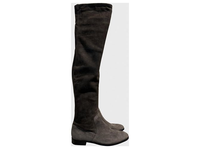 Botas Sergio Rossi grises T.37,5