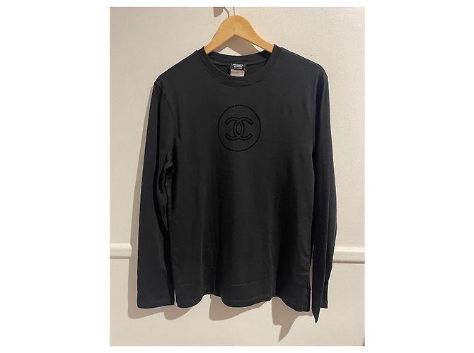 T-shirt Chanel nera T.S Nero