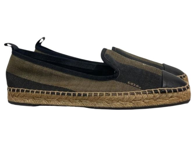 Espadrilles Fendi T.37 Black