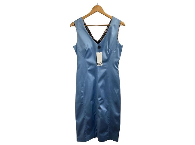 Robe Dolce & Gabbana bleue T.42 Blue