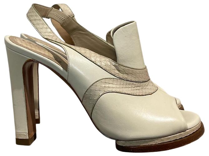 Sandales Chloé beiges T.36,5