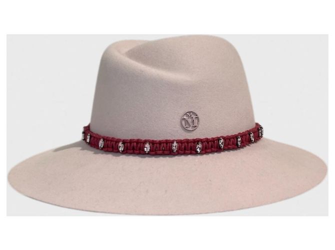 Cappello Maison Michel rosa T.M